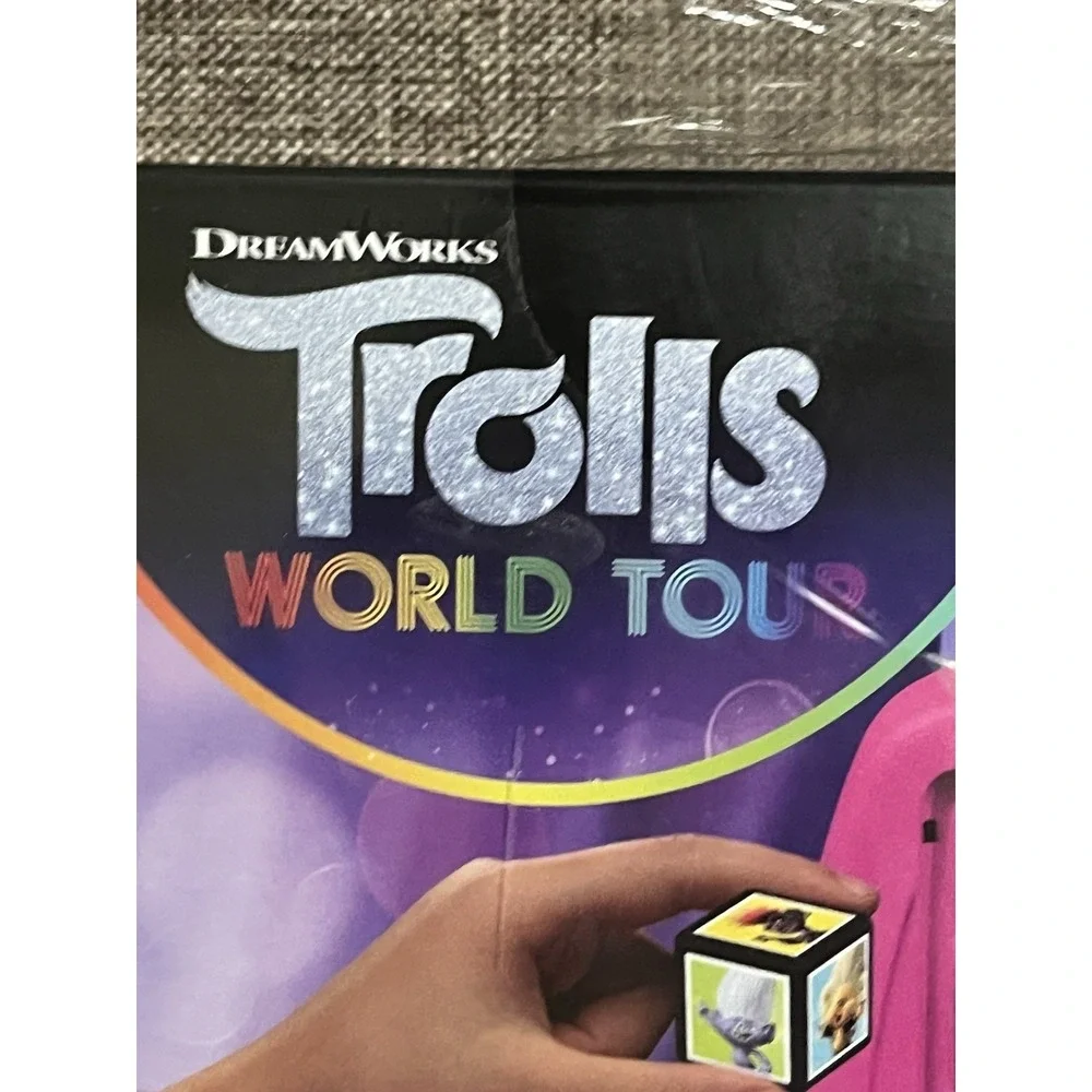 TROLLS 2 World Tour Top Trumps DreamWorks Match Toy Crazy Cube Game New
